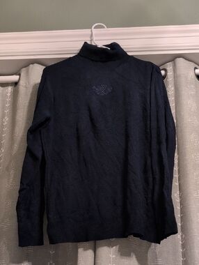 Bobbie Brooks Navy Blue Turtleneck Sweater